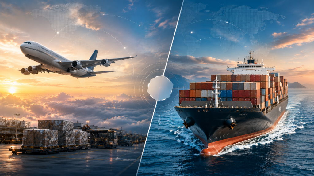 Air Freight vs Sea Freight 
