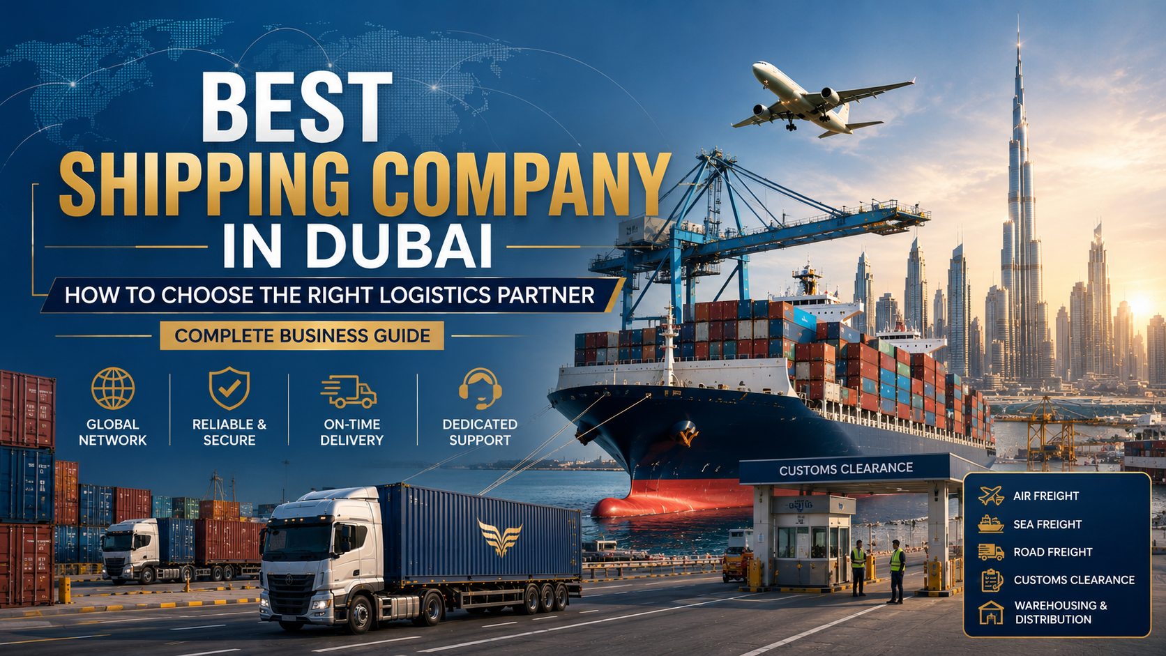 Best Shipping Company Dubai