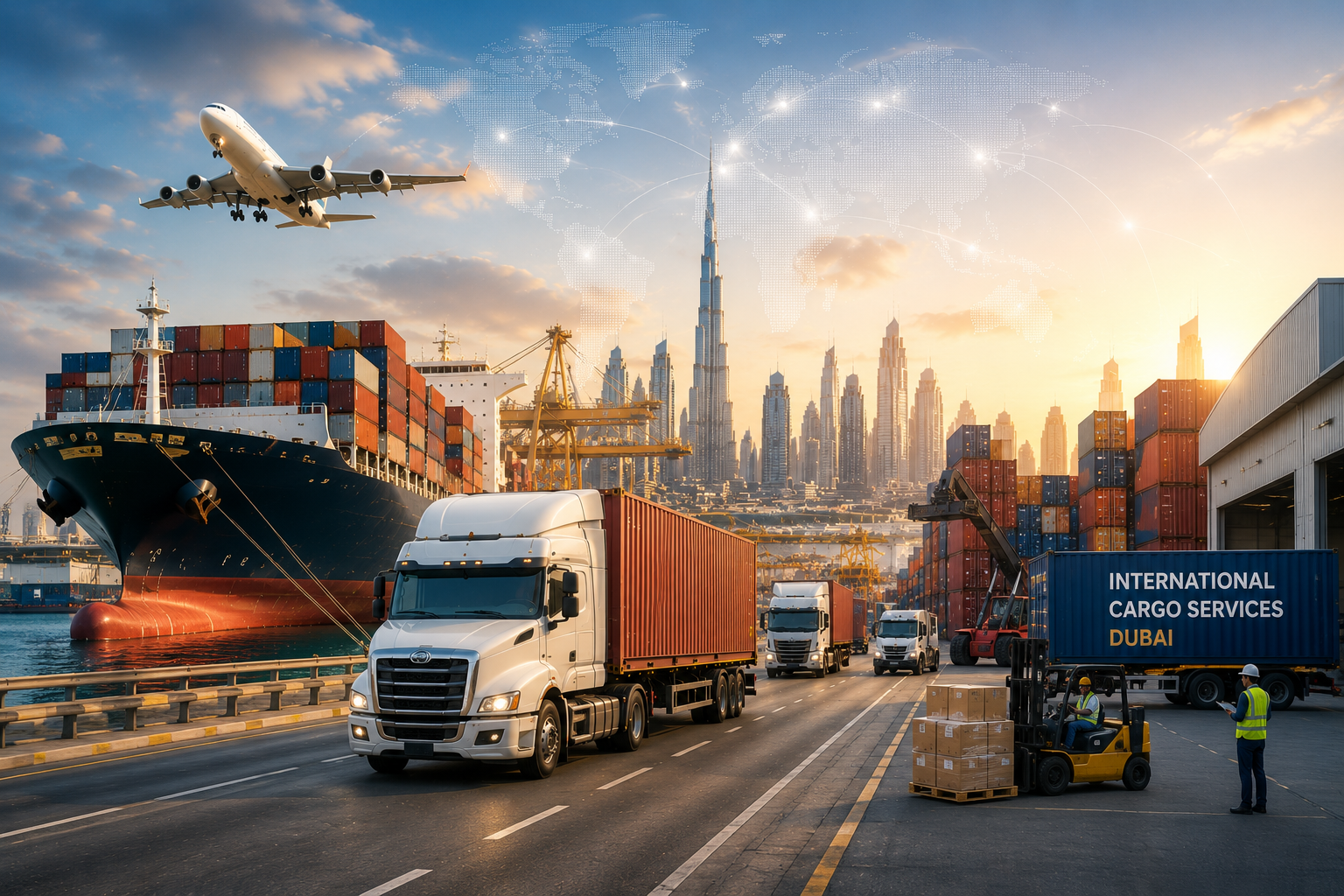 International Cargo Services in Dubai | Complete Freight & Logistics Guide
