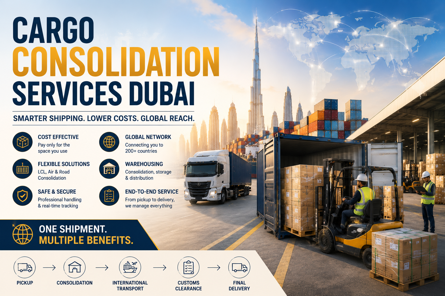 Cargo Consolidation Services Dubai