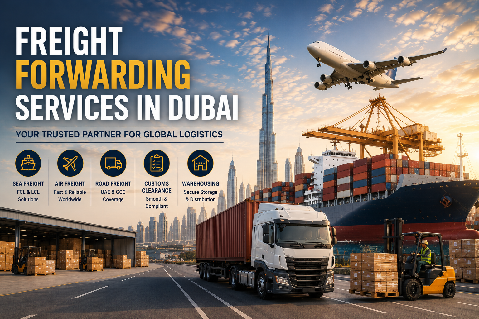 Freight Forwarding Services Dubai | Complete Logistics & Shipping Guide