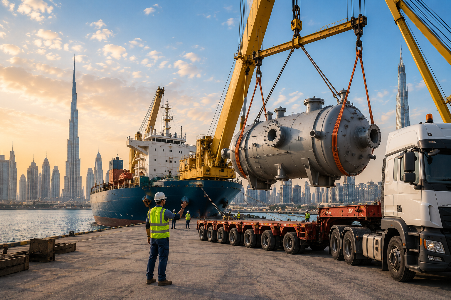 Project Cargo Services Dubai | Heavy Lift & Oversized Cargo Solutions